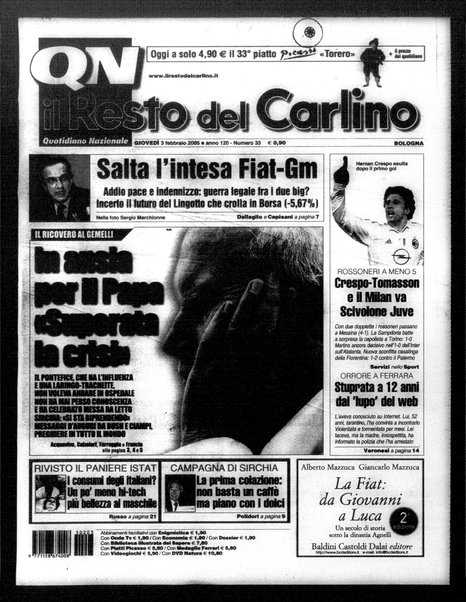 Il Resto del Carlino : giornale dell'Emilia